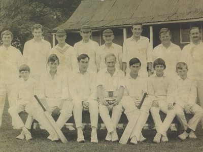 The cricket club in 1967